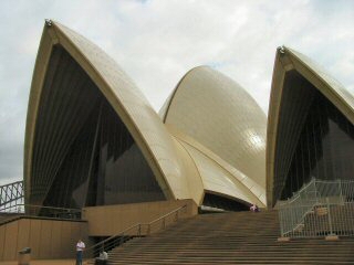 Die Oper in Sydney.