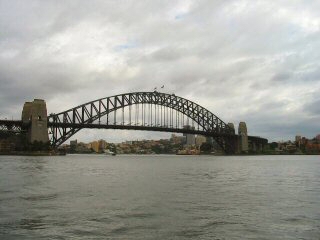 Die Harbour Bridge in Sydney