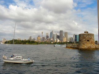 Die Skyline von Sydney