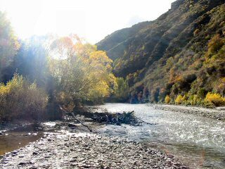 Furt im Arrow River