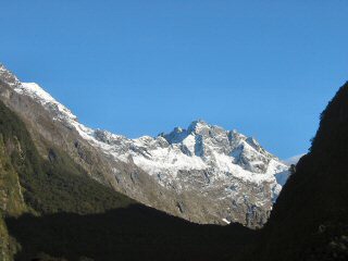 Landschaft beim Milford Sound