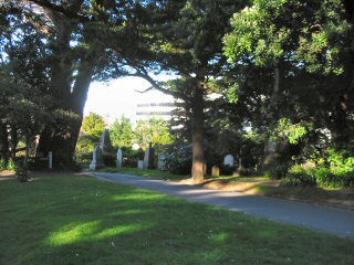 Friedhof im Botanischen Garten