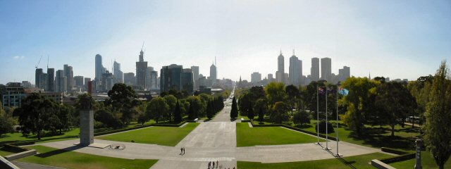 Skyline von Melbourne