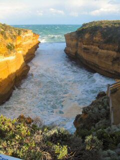 Schlucht zum Blowhole